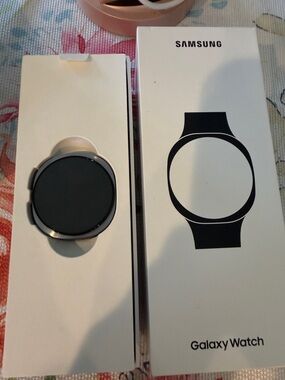 Samsung Galaxy Watch 8- Black and Silver